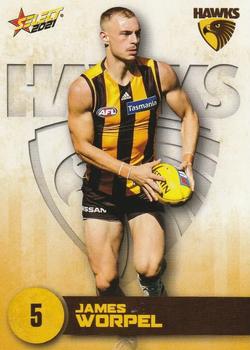 2021 Select AFL Footy Stars #101 James Worpel Front